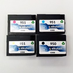 HP 950, 951 CISS Replacement Cartridges Set