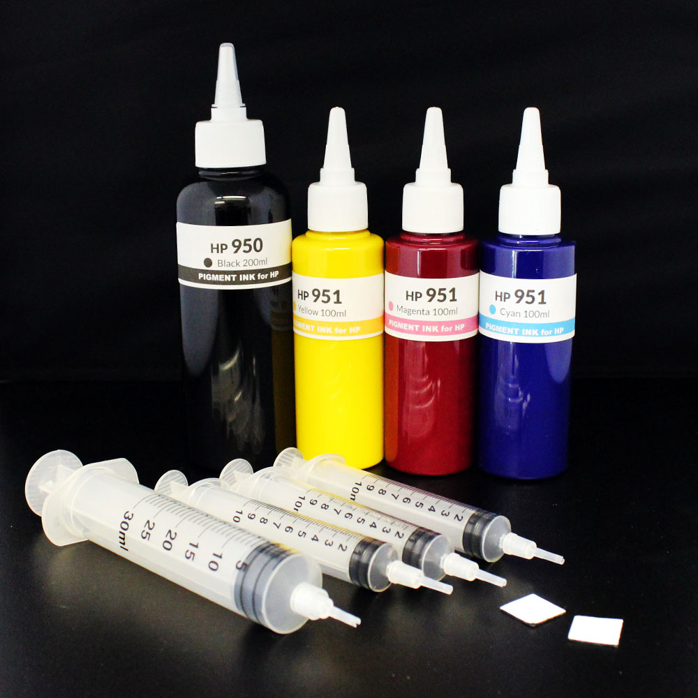 ND Pigment Black Ink Refill – 150g, For HP 950 XL 951XL, Officejet Pro 8100 8600 Plus
