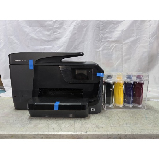 Reconditioned HP officejet pro 8710 printer with H300 inksytem Reconditioned HP officejet pro 8710 printer with H300 inksytem