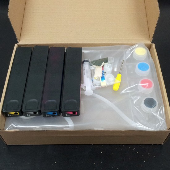 HP Officejet Pro X451dn, 451dw, 476dn, 476dw, 551dw, 576dn, 576dw Empty Hard acrylic case CISS with Cartridges HP Officejet Pro X451dn, 451dw, 476dn, 476dw, 551dw, 576dn, 576dw Empty Hard acrylic case CISS with Cartridges