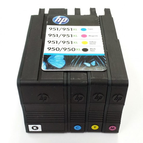 950XL Cartridges Officejet Pro 8600 950 8 Original HP Empty Ink Set HP 951 